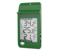 Digital Max Min Growroom Or Greenhouse Thermometer - Green by Brannan