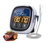 Digital Meat Temperature Meter - Measuring Tool for Cooking Accuracy | Stainless Probe with Waterproof Body, Baking Gauge for Steak Chicken Grill Oven Food Prep and Kitchen Use