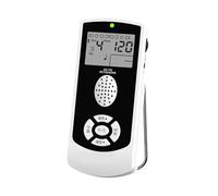 Digital Metronome for Guitar Piano Drum and All Instruments with Timer, English Vocal Counting and 2 Different Sounds(Rechargeable-Pink)