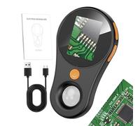 Digital Microscope Handheld, Digital Magnifying Glass, Portable Magnifier with Light, 2.0 inch IPS Color Screen, 200W, 500X Magnification, 5.2x3.23x1.46 inches