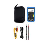 Digital Multimeter with Bluetooth Connection, Wireless Voltmeter, Multi Tester for AC and DC Current, Frequency HP-90EPD(Blue)