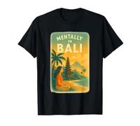 Digital Nomad Mentally in Bali Dreamy Poster de Voyage T-Shirt