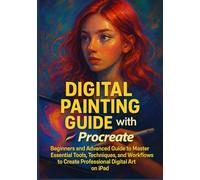 Digital Painting Guide with Procreate: Beginners and Advanced Guide to Master Essential Tools, Techniques, and Workflows to Create Professional Digital Art on iPad