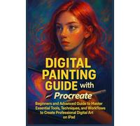 Digital Painting Guide with Procreate: Beginners and Advanced Guide to Master Essential Tools, Techniques, and Workflows to Create Professional Digital Art on iPad