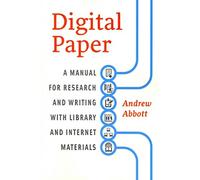 Digital Paper - A Manual for Research and Writing with Library and Internet Materials-