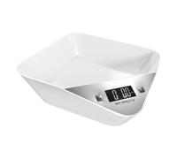 Digital Pet Scale, Kitchen Baking Scales, Electronic Food Dispenser, Detachable Bowl, Precise Measurement, Multifunction Display, Perfect for Cats, Dogs, Kitchen, Baking, Feeding, (ABS)