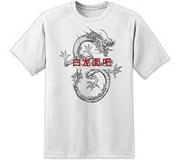 Digital Pharaoh Hommes Blanches Bladerunner Blanc Dragon Nouille Barre T-Shirt Logo Nexus 6 Tyrell Corp Réplique UHD Blu Ray - Blanc, S
