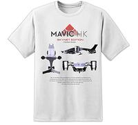 Digital Pharaoh Mavic HK Pro Drôle Drone Terminator Film Blanc - T-Shirt Cyberdyne Systems Skynet - Blanc, XXX-Large