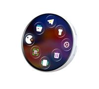 Digital Pin Badge - Touchscreen LED Display | Wearable Video