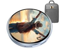 Digital Pin Porte-clés intelligent de 4,3 cm avec écran haute définition, broche avec écran numérique, pour sac, affaires, cosplay, porte, bijoux, certificat et sac à dos