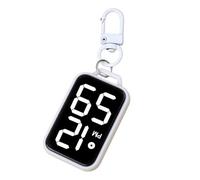 Digital Pocket Watch, Touch Screen Timepiece, Silent Exam Mode Clock, for Students Adults Teens Meetings Exam Testing Hiking Study Travel Use, Portable Clock, Daily Time Keeper for Exams Study Work