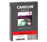 Papier jet d'encre CANSON Digital Premium lustré 255g - A6 (10x15cm) - 50 feuilles