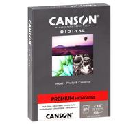 Canson-Infinity - Papier jet d'encre Digital Premium Ultra Brillant 255g - A6 10x15 cm 50 feuilles