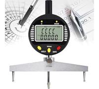 Digital Radius Gauge with 5 Interchangeable Measuring Jaws, Hard Aluminum Alloy for Inside Outside Radius Depth Step Measurement, USB Output for Mechanical Parts Wood Molds