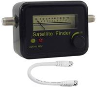 Digital Satellite Signal Tracker Dish FTA HD Monitor TV Signal Reception Television Signal Searching Strength Meter Satellite Locator Finder DC13-18V with Connect Cable