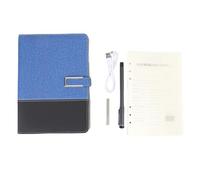 Digital Smart Pen Notebook Définir L'expérience de Synchronisation de L'écriture Intelligente en Temps Réel pour Les Notes D'étude Dessin Téléphones et Tablettes Applicables (Blue)