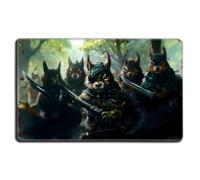 Digital Sorcery Studio Tapis de jeu Squirrel Commander - 61 x 35,6 cm TCG pour Magic : The Gathering, Chatterfang, Commander Decks - Tapis de jeu antidérapant personnalisé cousu pour joueurs de MTG et