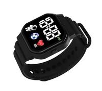 Digital Sports Watch Kids - Bracelet de Montre LED imperméable, Confortable avec Bracelet en Silicone | Équipement de Montre d'activité en Plein air, minuterie multifonctionnelle pour, Hommes
