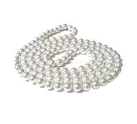 DIGITAL SPOT Collier de perles pour femme Halloween vieille grand-mère 150 g et collier de perles de canne de marche de 90 cm (taille unique)