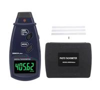 Digital Tachometer RPM Meter 2 in 1 Speedometer LCD Rotation Tester Accurate Microcomputer Technology High Resolution for Small Engine Measurement with Large Display Screen Low Vol