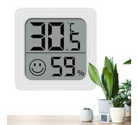 Digital Temperature Humidity Gauge, Indoor Humidity Meter, LCD Hygrometer Temperature Meter, Inside Temperature And Humidity Measurements, Digital Thermometer Hygrometer, Room Humidity Monitor, Home T