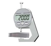 Digital Thickness Gauge - Electronic Thickness Gauge 0-20mm With Flat/Pointed Tips | Mini Precision Measuring Tool | Portable Wear-Resistant Tester For Metal, Paper, Jewelry & Craft