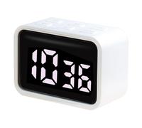 Digital Timer Magnetic Count Up Down, Large LED Display with Alarm, Portable Kitchen Timer for Cooking, Exercise, Kids, Classroom, 65x35x45mm (Blanc)