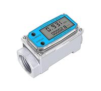 Digital Turbine Water Flow Meter Digital Lcd Display with Npt Counter And Fnpt Thread Gas Oil Fuel