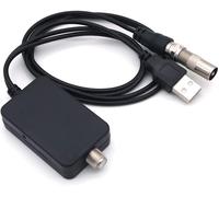 Digital TV Antenna Amplifier HD HDTV Receiver Floor Receiver TV ATSC Antenna Amplifier Black