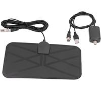 Digital TV Antenna Indoor Antenna High Gain Digital Terrestrial Antenna 4K HD Antenna 1080P Gain 25DBI Adhesive Support KJ¿036