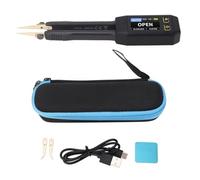 Digital Tweezer Tester High Accuracy Compact SMD Handheld Multimeter Tweezer for Electronic Engineers Technicians ABS Alloy Steel 1.14 Inch Color Display