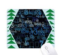 digital virgule illustration science technology tapis de souris green pine tree tapis en caoutchouc