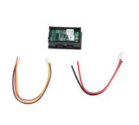 Digital Voltmeter Ammeter DC 0V - 100V | Dual LED Display Voltage Current Meter | High Exactness for Electronics/Circuits/DIY Projects | 0.28 Inch Red Blue Screen, 4-30V (50A)