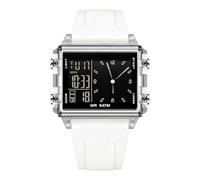 Digital Watch 50m Waterproof Square - Clock Timepiece Waterproof Watch with | Waterproof Watch with Backlight Countdown for Work Sports | Outdoor Running Gym Cycling Hiking Camping Fishing Digital Watch