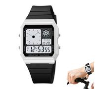 digital Watches, Waterproof Sports Watch with Date Display, Digital Timepiece for Husband Son, Shock Resistant Design, Luminous Lighting Feature, Outdoor Tool, Athletic Accessory for Traveling