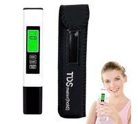 Digital Water Tester - 14x3.5x3cm ABS Portable Conductivity Measurement Analyzer Device, Precise Liquid Quality Detection Tool | Pool Hydroponics Pond Farming Well RV Household Monitoring Solution