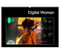 Digital Woman (Wandkalender 2026 DIN A2 quer), CALVENDO Monatskalender: Digitaler Erotik-Kunstkalender