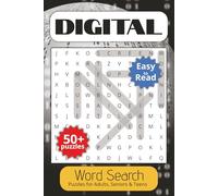 Digital Word Search Puzzle Book: Word Searches with Easy to Read Print about Electronics, Computerized, Automatics and More | 6x9 inches, 110 pages | ... Gift for Vacations, Holidays and Spare Times