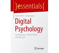 Psychologie numérique – Classification, domaines d'activité et de recherche