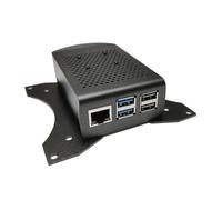 Digitalkey Case Alloy pour Raspberry Pi 5 - Boîtier en aluminium avec supports VESA 100x100 avec ventilateur
