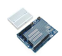 Digitalkey Module Proto Shield avec Mini Breadboard de 170 points, carte d'extension compatible avec Arduino UNO, bleu