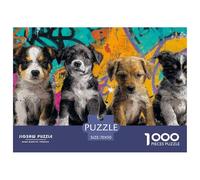 Digitallgypsi_A_Composition_of_Various_Cute_Puppies_in_The_midd_a1ff81c4-2657-4f57-8647-38fd219dfe23 Structure Solide Loisir D’intérieur Idéal, Aide À Améliorer La Concentration, La Patience Et La Co