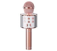 DigitConvert Microphone sans Fil Karaoké,Microphone Bluetooth pour Enfants,Machine karaoké chantante, Cadeau d'anniversaire et de Vacances pour Les Amis garçons et Filles
