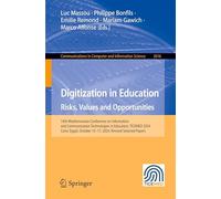 Digitization in Education Risks, Values and Opportunities: 14th Mediterranean Conference on Information and Communication Technologies in Education, ... October 15-17, 2024, Revised Selected Papers
