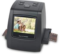 DIGITNOW! Scanner de film et diapositives tout-en-un 22 MP, convertit 35 mm 135 110 126 et Super 8 films/diapositives/négatifs en photos numériques JPG, mémoire intégrée de 128 Mo, écran LCD 2,4