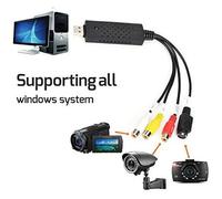 Digitnow!USB 2.0 TV DVD VHS S-Vidéo RCA AV Grabber capture Adaptateur audio Convertir