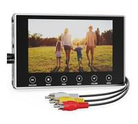 DigitPro Convertisseur VHS vers Numérique 3.0, 4K 5" Grand écran Magnetoscope VHS Video avec Télécommande, Convertit VHS, VCR, DVR, DVD, Hi8, DV, Caméscope, Cassette en Numérique