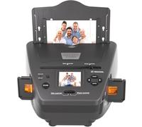 DigitPro Scanner multifonction pour photos, diapositives et négatifs, convertit les négatifs/diapositives de 35 mm en format JPEG numérique 22 MP, carte mémoire 4 Go incluse, scanner de diapositives