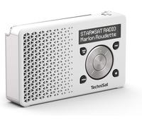 Digitradio 1 ¿ Radio Dab+ Portable Avec Batterie (Dab, Fm, Haut-Parleur, Prise Casque, Mémoire Préférée, Écran Oled, Petit, 1 Watt Rms), Blanc