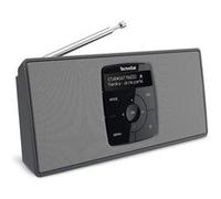 TechniSat DIGITRADIO 2 S - Radio stéréo Portable Dab avec Batterie (Dab+, FM, Streaming Audio Bluetooth, écran OLED, Prise Casque, stéréo 2 W RMS) Noir/Argent